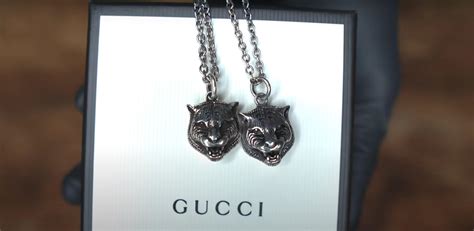 mens gucci necklace replica|faux gucci jewelry.